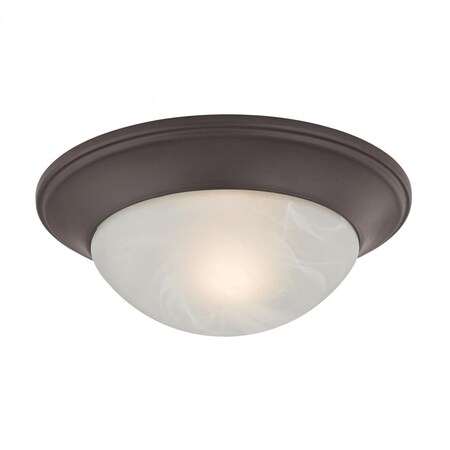 Thomas 1-Light Flush Mount in Oil Rubbed Bronze 7301FM/10